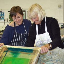 Open Access Screen Printing assisted days