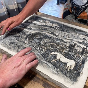 Exploring Stone Lithography with Paul Croft RE TMP RCA 